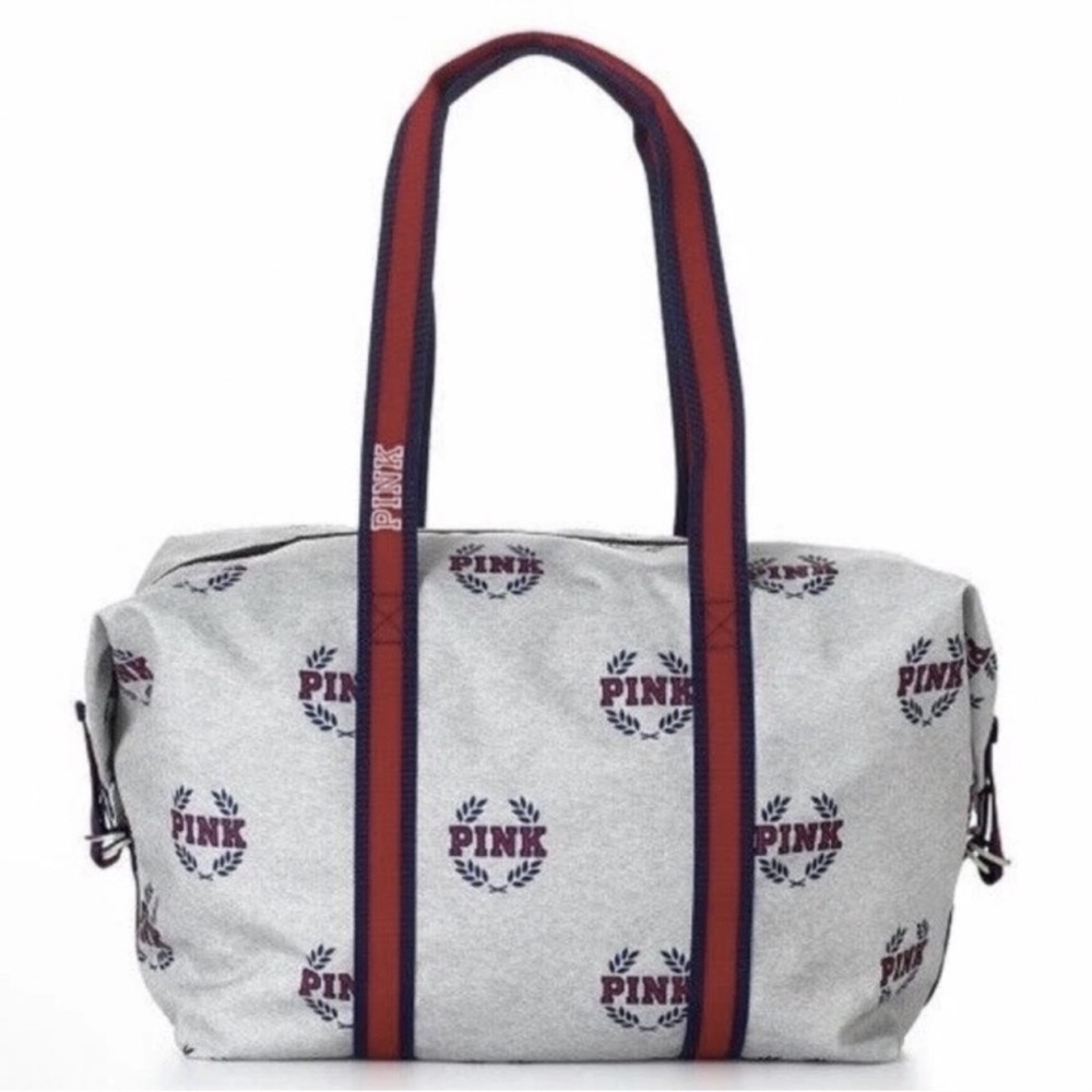 NWT Victorias Secret VS PINK Logo Duffle Bag weekender LIMITED EDITION